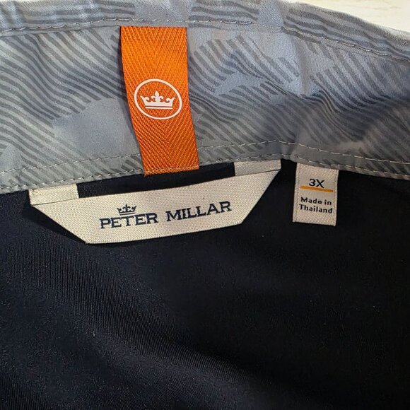 Peter Millar Jacket Men's Hyperlight Weld Elite Hybrid Half-Zip Pullover L Camo - Picture 5 of 7